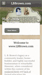 Mobile Screenshot of lbbrown.com